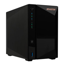 „Asustor DRIVESTOR 2 Pro Gen2 AS3302T v2 NAS“ – „Realtek RTD1619B“ – 2 GB DDR4 ADM, juodas
