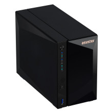 „Asustor DRIVESTOR 2 Pro Gen2 AS3302T v2 NAS“ – „Realtek RTD1619B“ – 2 GB DDR4 ADM, juodas
