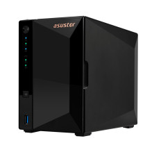 „Asustor DRIVESTOR 2 Pro Gen2 AS3302T v2 NAS“ – „Realtek RTD1619B“ – 2 GB DDR4 ADM, juodas