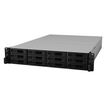 „Synology RackStation RS3618xs NAS Rack (2U) Intel® Xeon® D D-1521 8 GB DDR4 DiskStation Manager Juoda