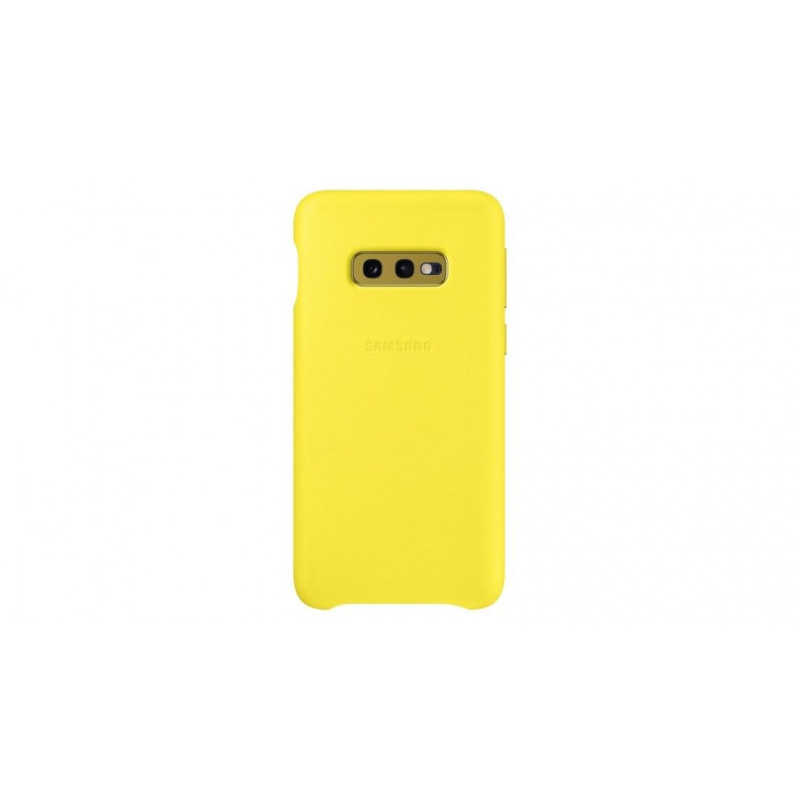 Samsung Galaxy S10 silikoninis dėklas EF-PG973TYEGWW, geltonas
