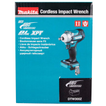 Makita DTW300Z elektrinis suktuvas / smūginis suktuvas 3200 aps./min. juodas, mėlynas Makita DTW300Z elektrinis suktuvas / smūginis suktuvas 3200 aps./min. juodas, mėlynas