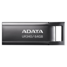 ADATA UR340 USB atmintinė 64 GB USB A tipo 3.2 Gen 2 (3.1 Gen 2) Juoda ADATA UR340 USB atmintinė 64 GB USB A tipo 3.2 Gen 2 (3.1 Gen 2) Juoda
