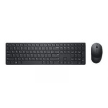 Dell KM5221W Pro , Keyboard and Mouse Set , Wireless , Ukrainian , Black , 2.4 GHz