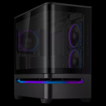 ASUS PRIME AP202 TG ARGB BLACK korpusas ASUS PRIME AP202 TG ARGB BLACK korpusas