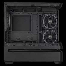 ASUS PRIME AP202 TG ARGB BLACK korpusas ASUS PRIME AP202 TG ARGB BLACK korpusas