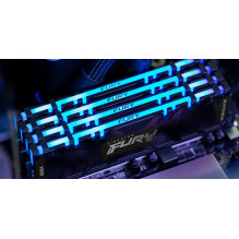 Kingston Technology FURY 16GB 4000MT / s DDR4 CL19 DIMM (Kit of 2) Renegade RGB Kingston Technology FURY 16GB 4000MT / s DDR4 CL19 DIMM (Kit of 2) Renegade RGB