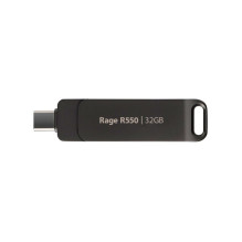 Flashdrive PATRIOT Rage R550 32GB 100 MB / S USB A+C Swivel Design (PE32GR550DSAD) Black