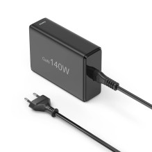 Hama 00201978 Įkrovimo stotelė su 3xUSB-C / 2xUSB-A 140 W juoda