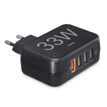 Hama 00201629 4 prievadų greitasis įkroviklis