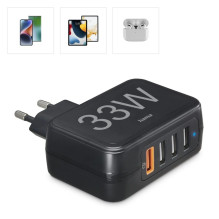 Hama 00201629 4-Port Quick Charger