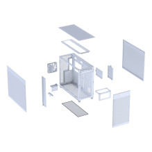 ASUS PRIME AP303 Mesh Midi Tower White