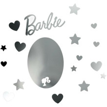 „Paladone Barbie“ veidrodinių sienų lipdukai „Paladone Barbie“ veidrodinių sienų lipdukai