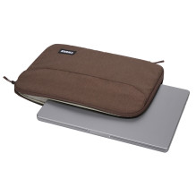 Thule 5457 Lithos Sleeve 14" MacBook dėklas, rudas, niuansuota spalva