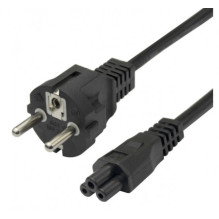 Deltaco Power cable CEE 7 / 7 - C5 1.5m black