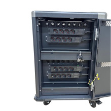 Ewent EW1703 portable device management cart / cabinet Black, Grey