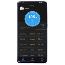 ADLER 8187b black bathroom scales