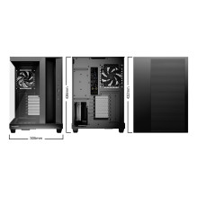Case, BE QUIET, ATX / micro ATX / Mini-ITX, Black, Midi Tower, PC, BGW83