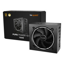 Power Supply, BE QUIET, Pure Power 12, 750 Watts, Peak Power 820 Watts, Efficiency 80 PLUS GOLD, PFC Active, MTBF 100000