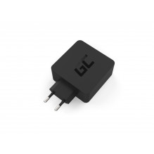 Green Cell Charger USB-C 45W PD with cable USB-C and extra USB port for Asus ZenBook, HP Spectre, HP Envy x2 and others