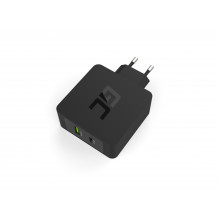 Green Cell Charger USB-C 45W PD with cable USB-C and extra USB port for Asus ZenBook, HP Spectre, HP Envy x2 and others