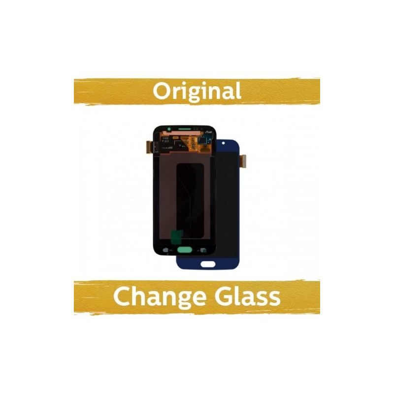 Ekranas skirtas Samsung G920 S6 tamsiai mėlynas (Atnaujintas: China)