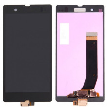 Screen for Sony Xperia Z C6603 black HQ