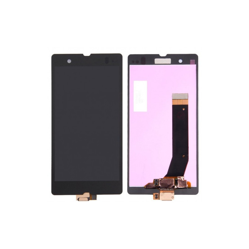 Screen for Sony Xperia Z C6603 black HQ