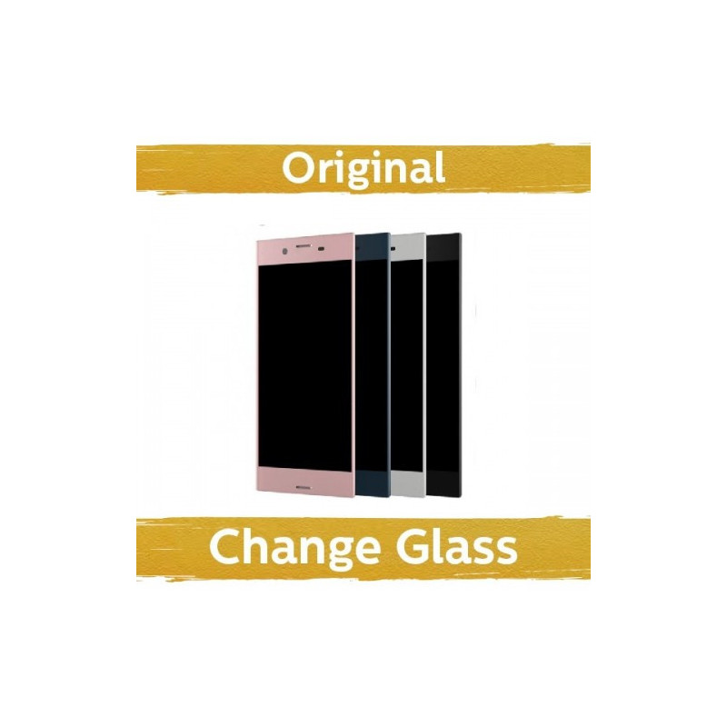 Ekranas skirtas Sony Xperia XZ F8331 tamsiai mėlynas (Atnaujinta: China)