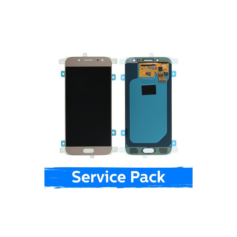 Ekranas skirtas Samsung J530 J5 auksinis (Service Pack)