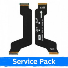 Lanksčioji jungtis skirta Samsung A705 A70 pagrindinė ekrano ir matinimo / (SUB / OCTA)(MAIN) / (Service Pack)