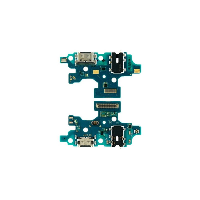 Krovimo lizdas skirtas Samsung A415 A41 2020 su lanksčiąja jungtimi / plata OEM