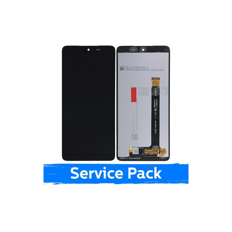 Ekranas skirtas Samsung G525 Xcover 5 juodas (Service Pack)