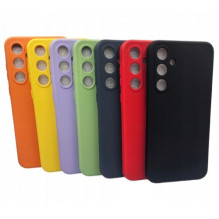 Dėklas 'Silicone' skirtas Samsung A325 A32 4G rožinis (Pastel Pink)