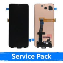 Screen for Samsung G988 S20 Ultra black (Service Pack) (NF version)