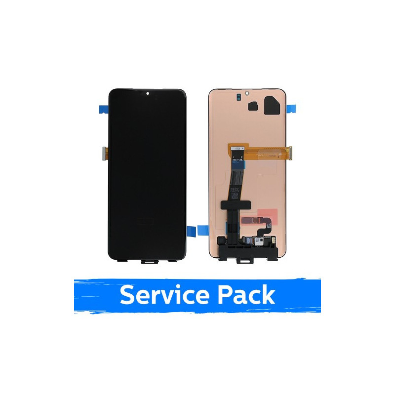 Screen for Samsung G988 S20 Ultra black (Service Pack) (NF version)