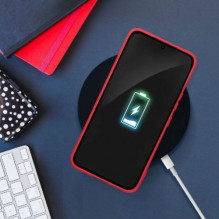 Dėklas 'Forcell Silicone' skirtas Samsung A325 A32 4G raudonas