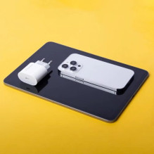 Charger Wozinsky 'Quick Charge' white PD 20W + cable 'Type-C / Lightning' 100cm