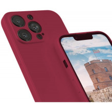 Case 'Liquid Silicone' for Samsung A736 A73 5G burgundy