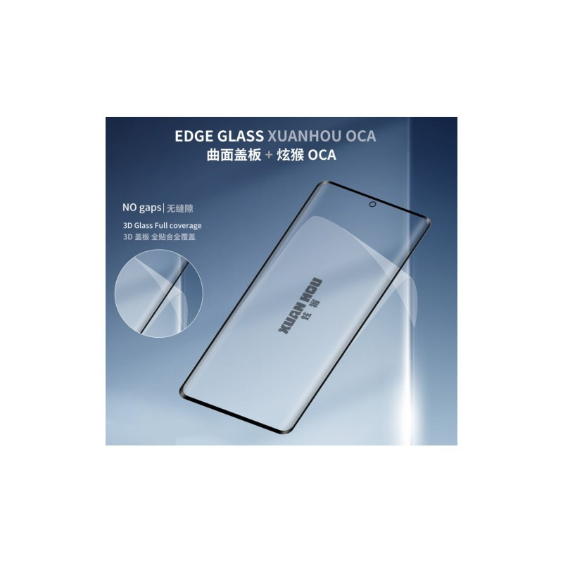 Ekrano stikliukas skirtas 'Pro+' Samsung G988 S20 Ultra / stiklas + XH OCA 125um