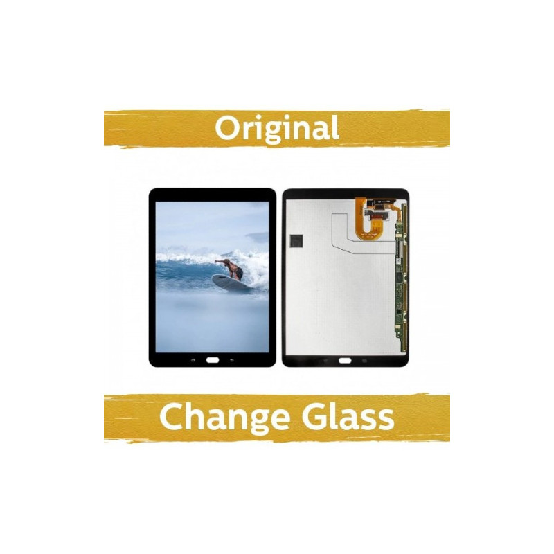 Ekranas skirtas Samsung T820 / T825 Tab S3 9.7'' juodas (Atnaujinas: China)