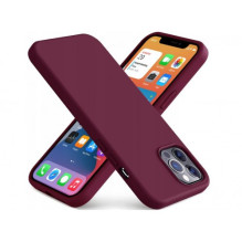 Dėklas 'Silicone' skirtas Samsung A426 A42 5G raudono vyno