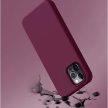Case 'Silicone' for Samsung A426 A42 5G red wine