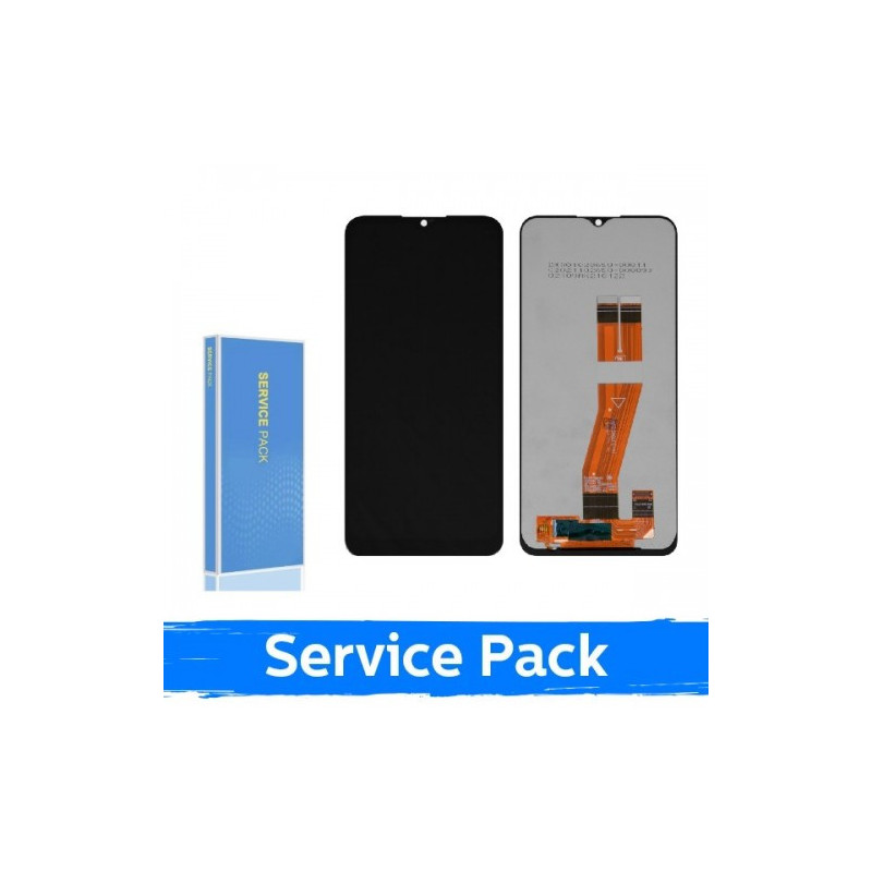 Screen for Samsung A025G A02s EU black (Service Pack / Aftermarket)(NF version)