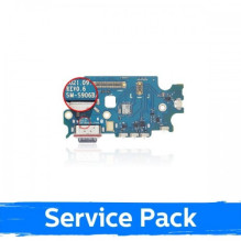 Krovimo lizdas skirtas Samsung S906 S22 Plus su lanksčiąją jungtimi / plata (Service Pack)