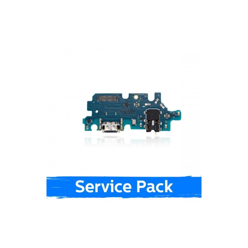 Krovimo lizdas skirtas Samsung A135 A13 4G su lanksčiąją jungtimi / plata (Service Pack)