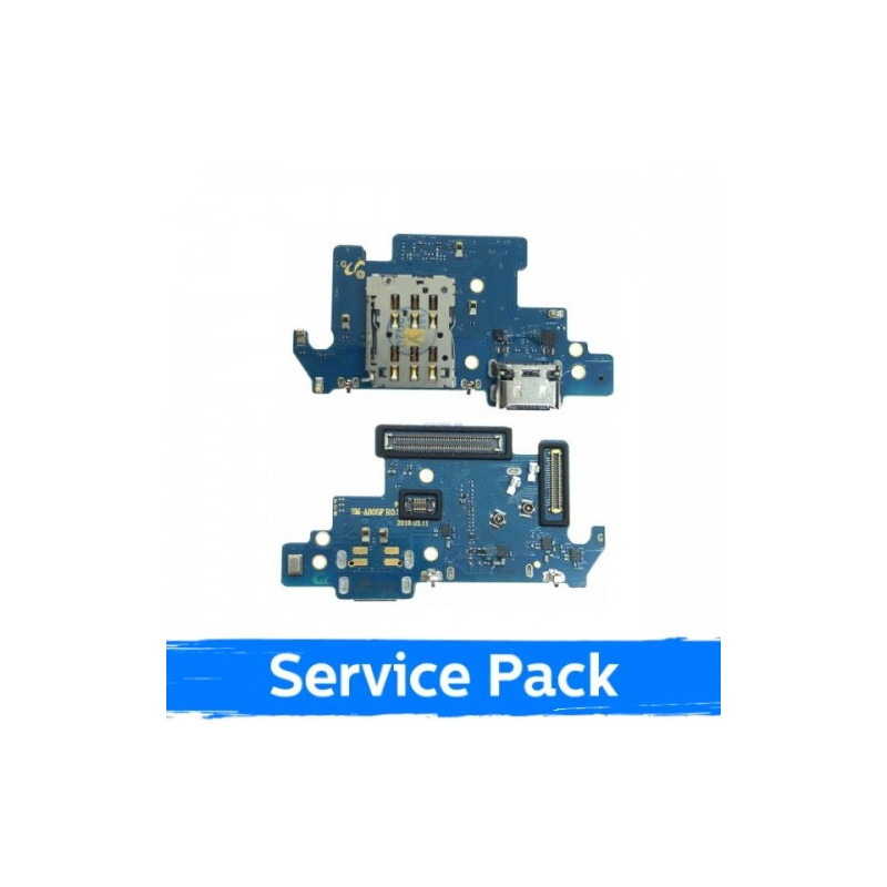 Krovimo lizdas skirtas Samsung A805 A80 2019 su lanksčiąja jungtimi / plata (Service Pack)