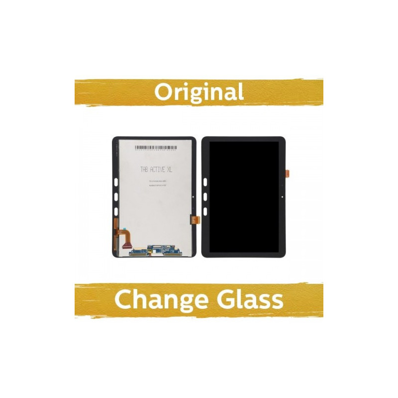 Ekranas skirtas Samsung T540 / T545 Tab Active Pro juodas (Atnaujintas: China)