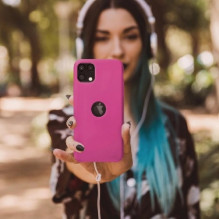 Case 'Forcell Silicone' for Samsung A037 A03s pink