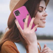 Case 'Forcell Silicone' for Samsung A037 A03s pink